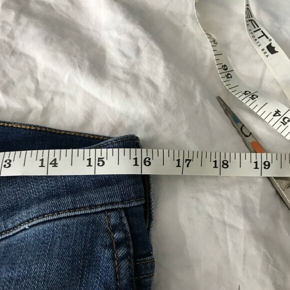 Madewell 10" High-Rise Roadtripper Supersoft Skinny Mid Wash Blue Jeans Size 29 - Picture 7 of 7